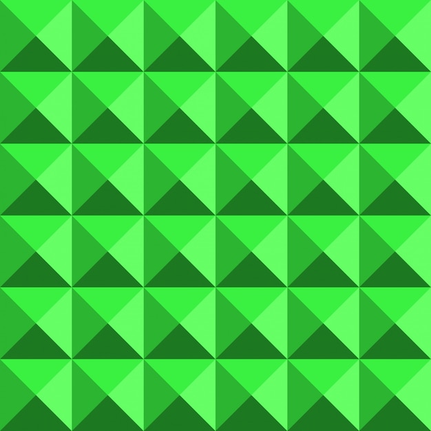 Green 3d structure abstract 80s seamless pattern