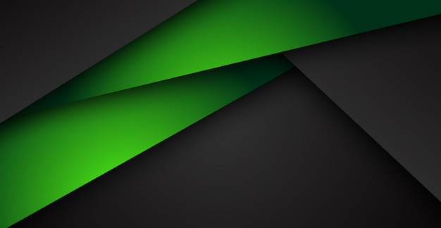 green background overlap dimension grey vector illustration message board message design