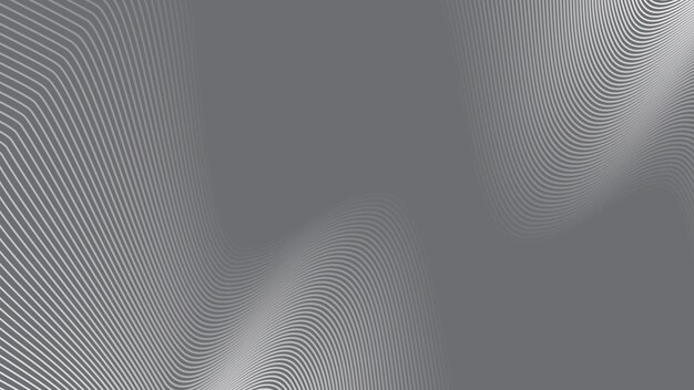 grey abstract background with curve line for backdrop or presentation