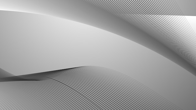 grey abstract background with curve stripes line for backdrop or presentation