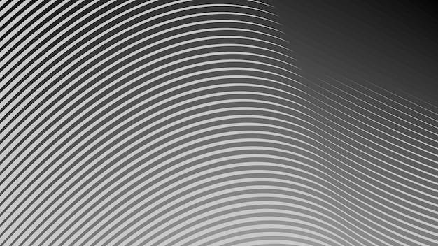 Grey abstract with curve stripes lines for backdrop or fabric style