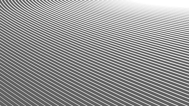 Grey and white abstract background with curve stripes line for backdrop or presentation