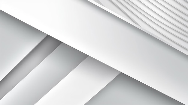 Grey white abstract background paper shine and layer element vector for presentation design Suit for business corporate institution party festive seminar and talks