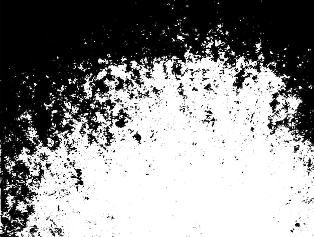 Grunge-kant, vektor tekstur bakgrunn, abstrakt rammeoverlegg, skitten og skadet bakteppe, vektor grafisk illustrasjon med transparent hvit EPS10