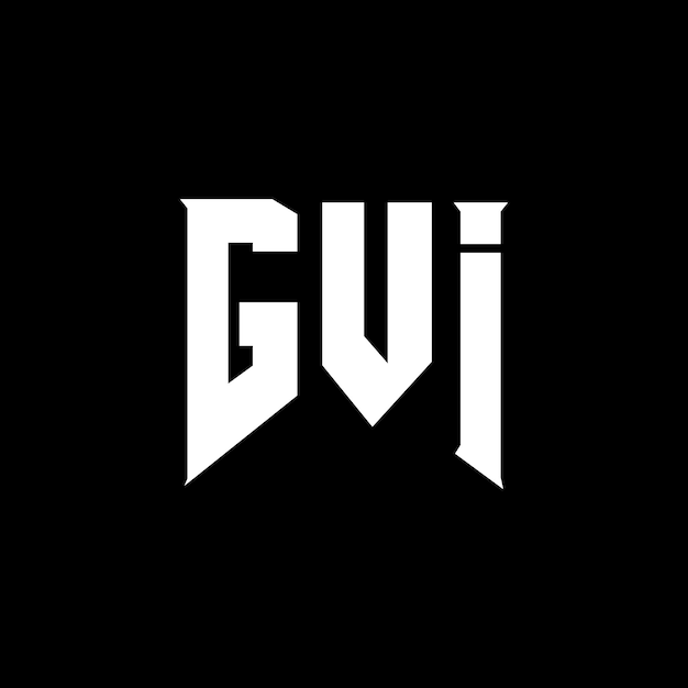 gvi letter logo design for technology company gvi logo design black and white color combination gvi logo gvi vector gvi design gvi icon gvi alphabet gvi typography logo design