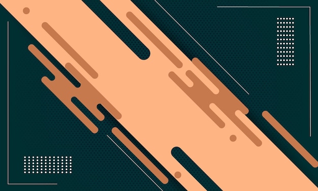 halftone background with rounded shape v