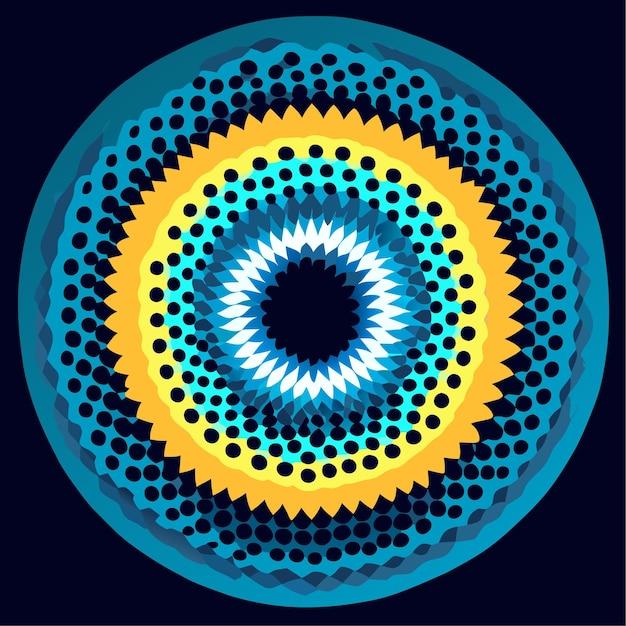 halftone fabric design halftone circle dots texture vector design element for various purposes