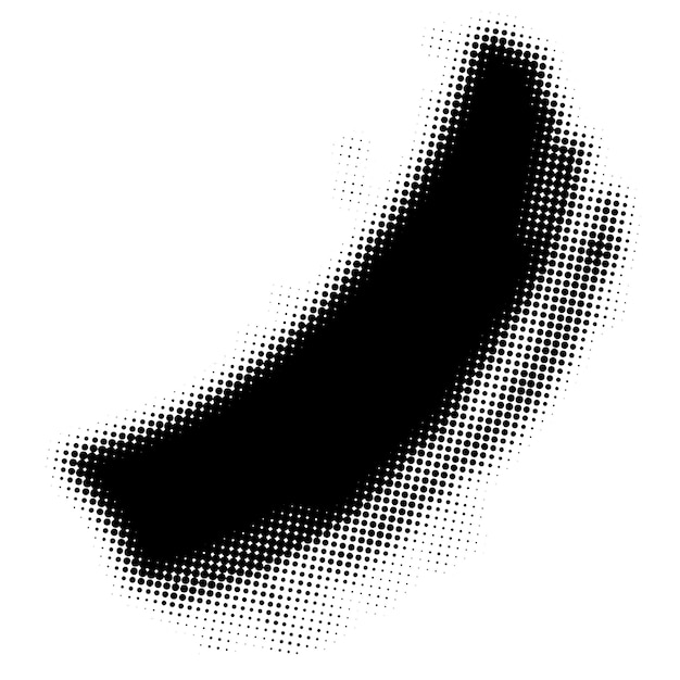 Halftone Pattern Illustration