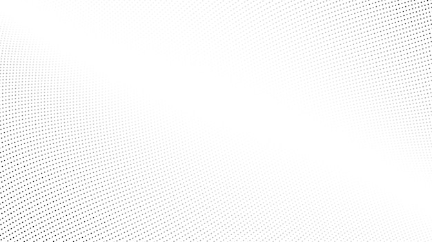 Halftone wave lines background. Abstract dotted stripes texture. Warped and curved lines wallpaper