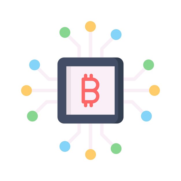 Have a look at this beautiful icon of Cpu mining customizable vector