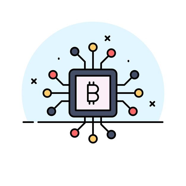 Have a look at this beautiful icon of Cpu mining customizable vector