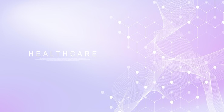 Health care and medical pattern innovation concept background design