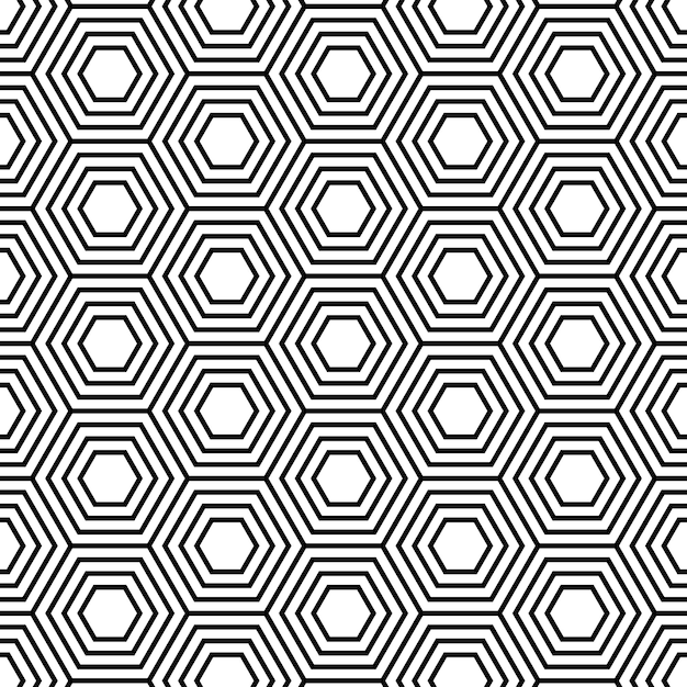 Hexagonal Polygon Shapes Geometric Pattern Background