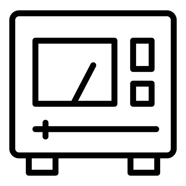 Home voltage regulator icon Outline home voltage regulator vector icon for web design isolated on white background