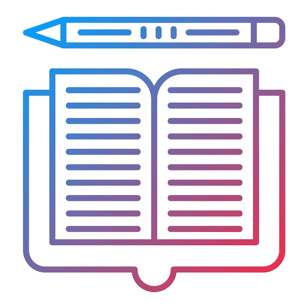 homework icon vector image can be used for university