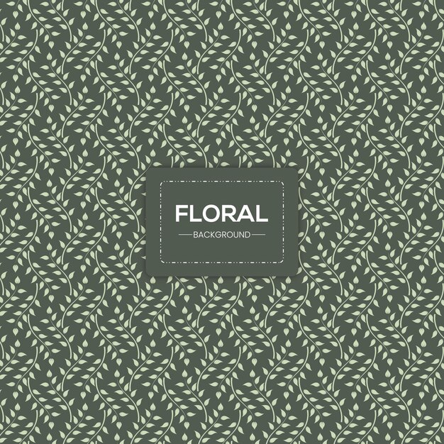 Hvit farge blad blomsterelementer geometrisk mønster bakgrunn vektorgrafikk design