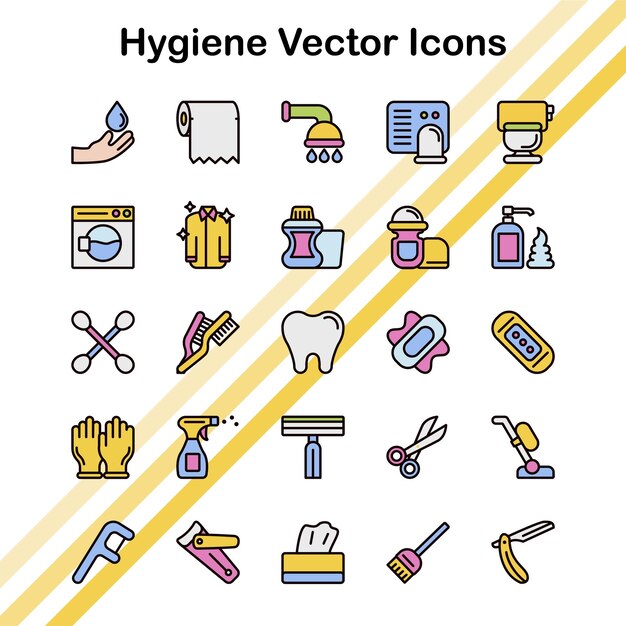 Hygiene Vector Icons