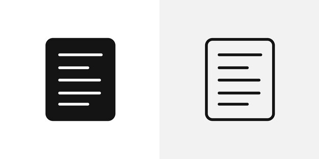Icon of Text Alignment to Left for Document Formatting