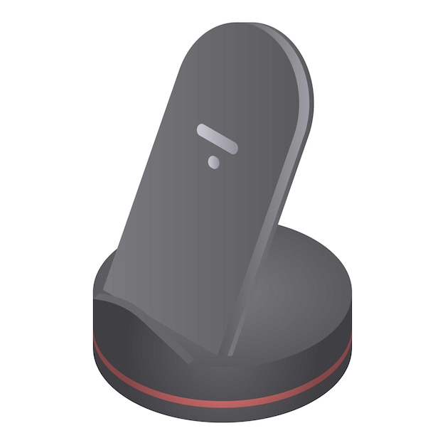 Ikon for trådløs lader. Isometrisk vektorikon for trådløs lader for webdesign isolert på hvit bakgrunn