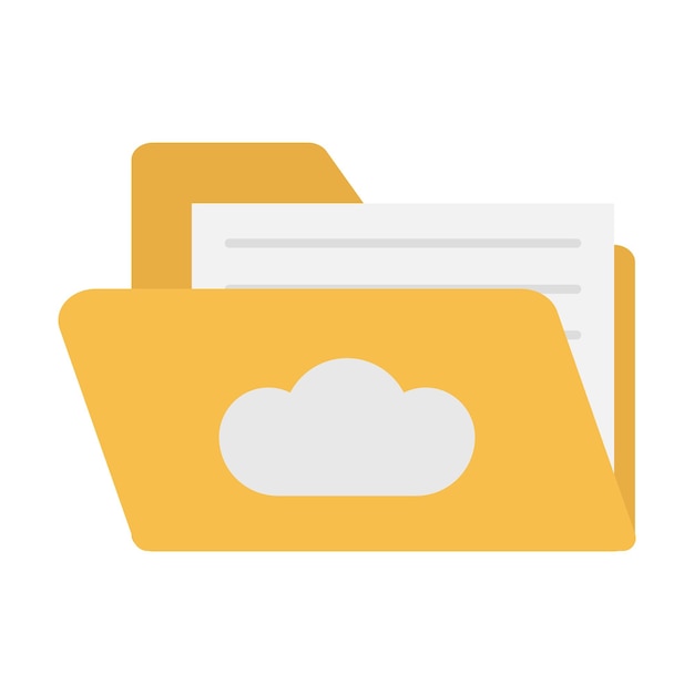 illustration of folder