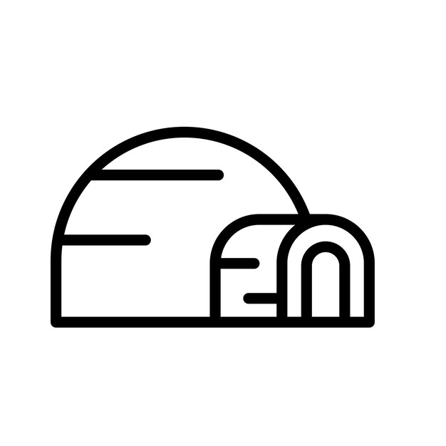 Illustration of igloo