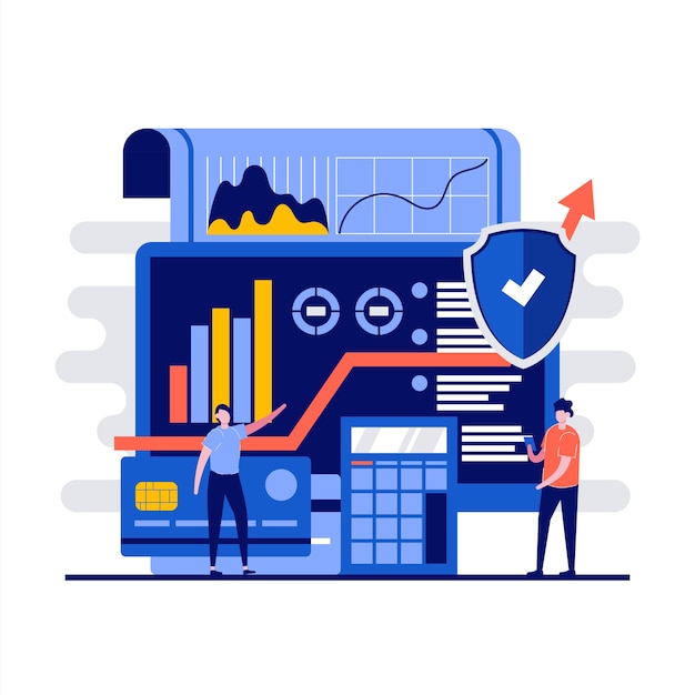 increase your revenue concept with character. capital increase and revenue growth.