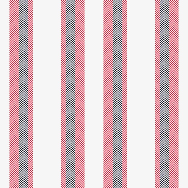 India stripe texture lines mature pattern vector textile Vertical vertical seamless background fabric in white and red colors