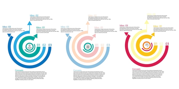 Infographic idea shape data vector Template Process concept Step for strategy and information