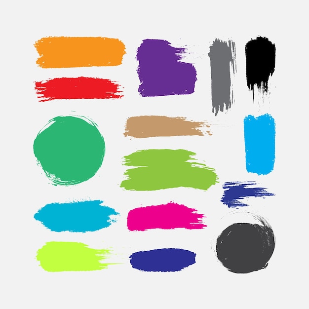ink brush stroke collection
