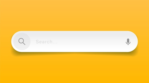internet browser search engine search bar for ui mobile app search address and navigation bar