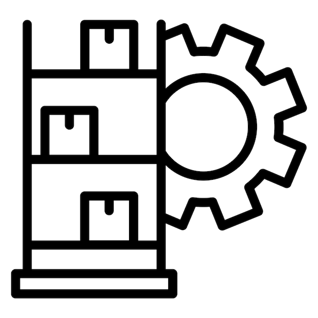 Inventory Management icon vector image Can be used for Order Fulfilment