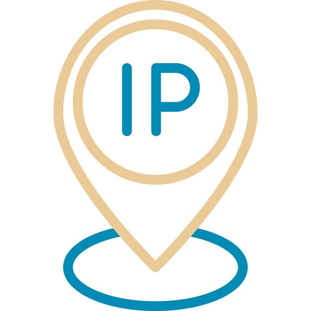 IP Address Vector Illustration