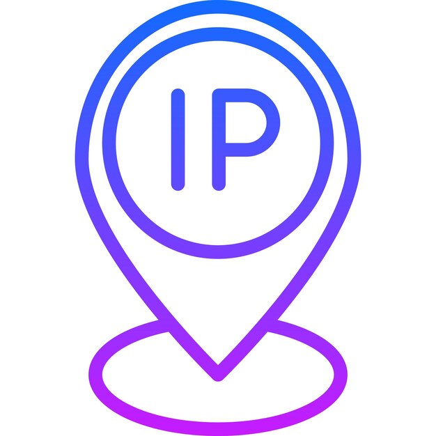 IP Address Vector Illustration