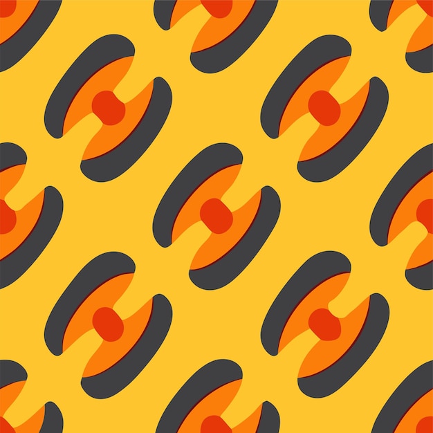 irregular handdrawn seamless pattern vector design