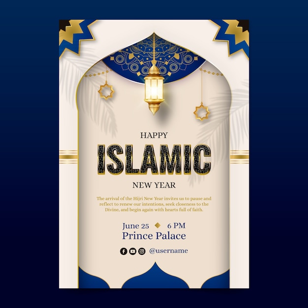 Islamic new year celebration