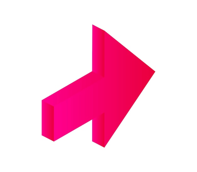 isometric arrow