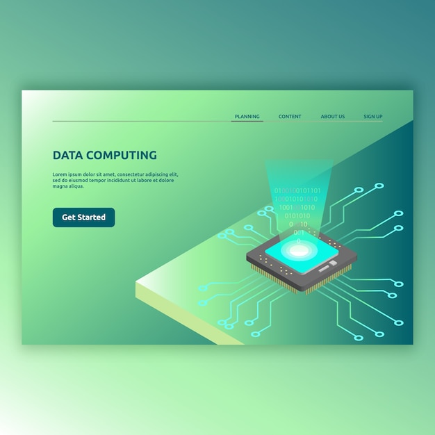 isometric technology modern with 3d images. isometric illustration design for digital, computer modern, technology modern and much more.