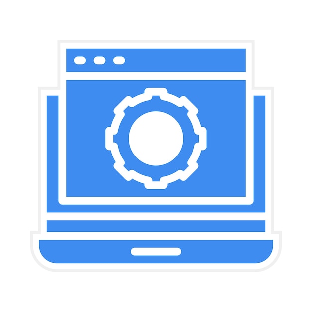 IT Automation icon vector image Can be used for Cyberpunk