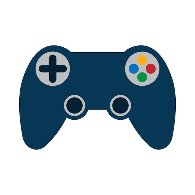joystick vector icon game console or game controller