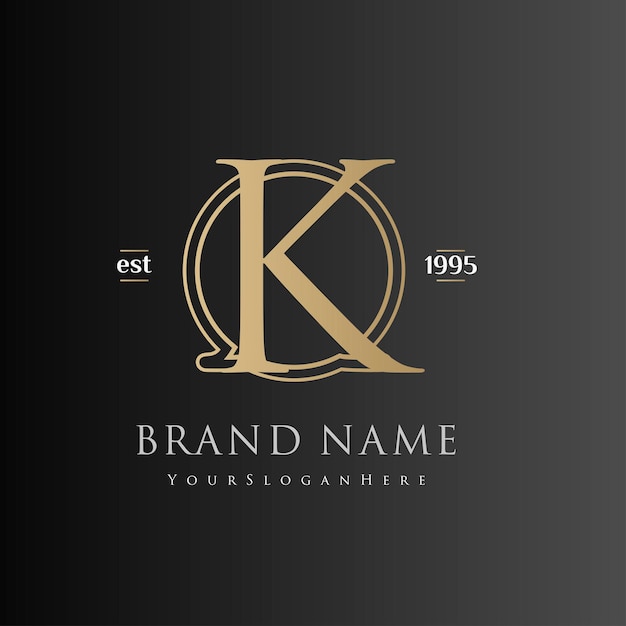 K elegance logo design