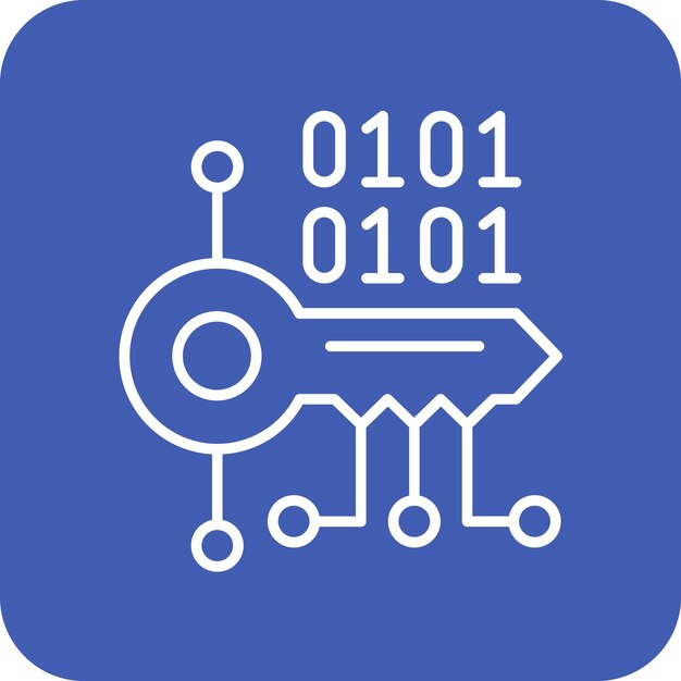 Key Encryption icon vector image Can be used for Security