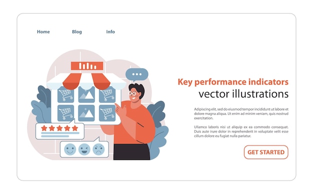 Key performance indicators in retail detailed monitoring of customer satisfaction and sales metrics