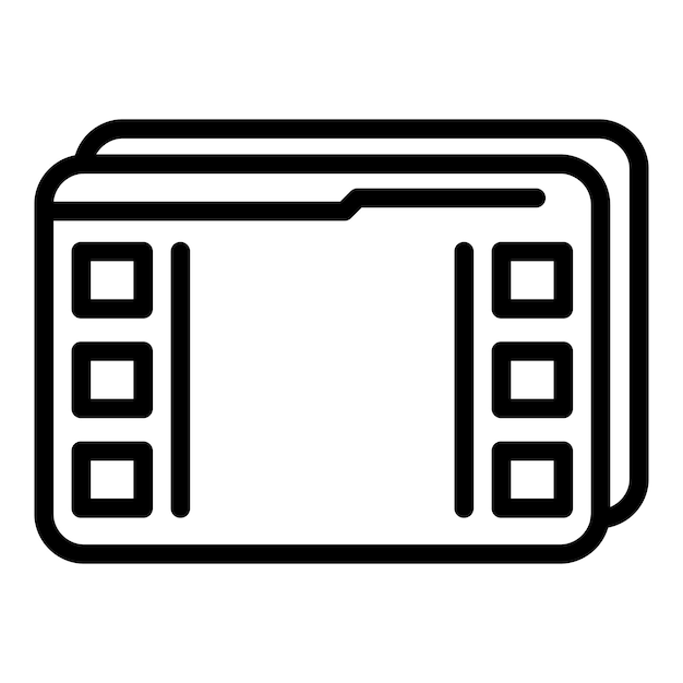 Kit interface icon Outline Kit interface vector icon for web design isolated on white background