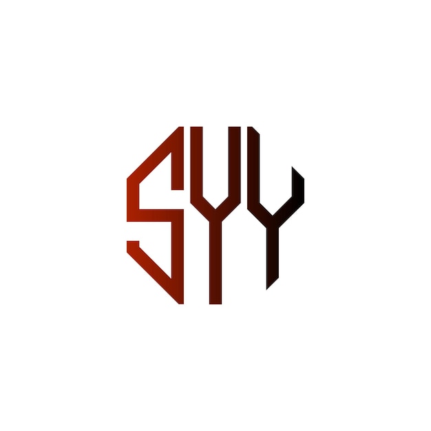 Kreativt innledende moderne minimalistisk tidløst negativt rom monogram logo design