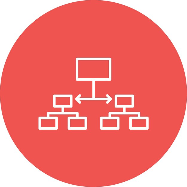 Labeled Hierarchy icon vector image Can be used for Infographic