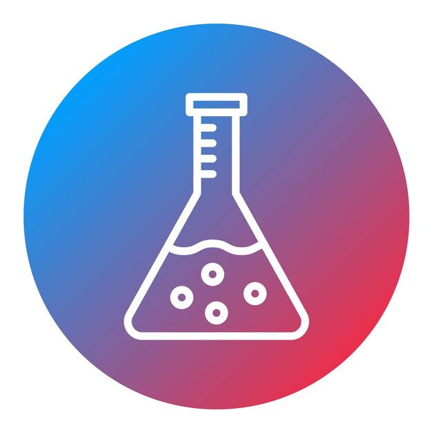 Laboratory Flask icon vector image Can be used for Tuberculosis