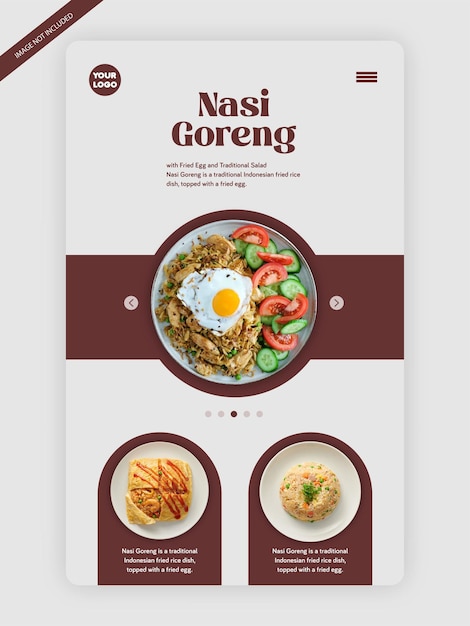 Landingsside Mat Design Portrett Mal