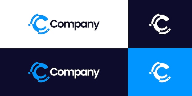 Letter C logo company business