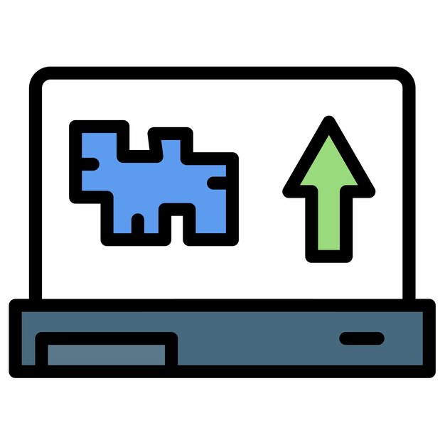 Level Development icon vector image Can be used for Game Design