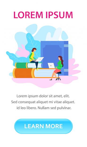 library public access landing page color template